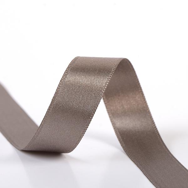 Satinband 6mm Taupe